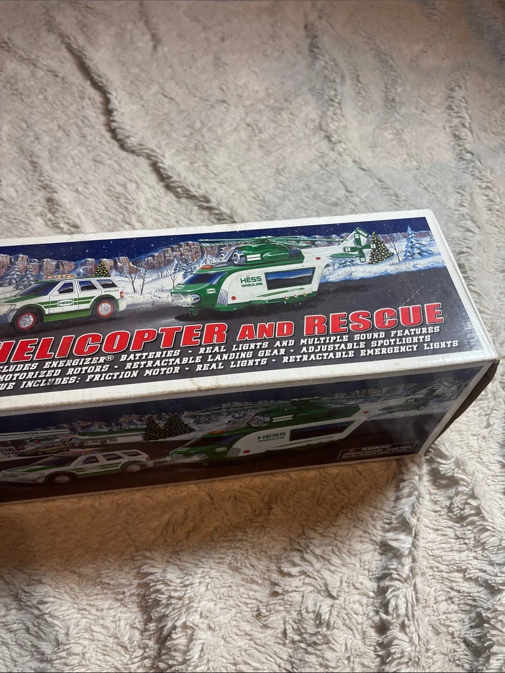 2012 helicopter and rescue HESS truck